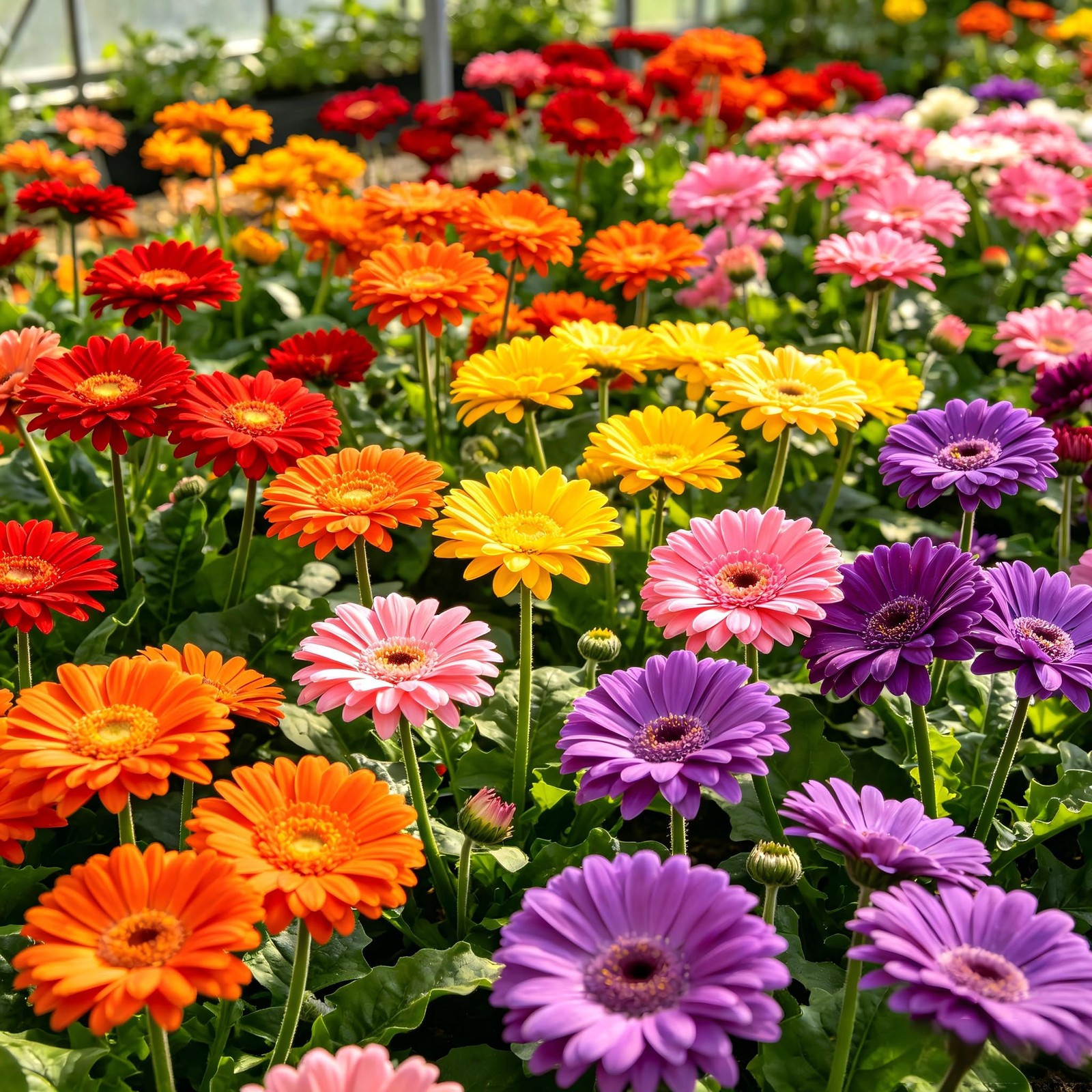 CarpetC 300+ Gerbera Daisy Seeds for Planting, Compact Perennial Colorful Lar…