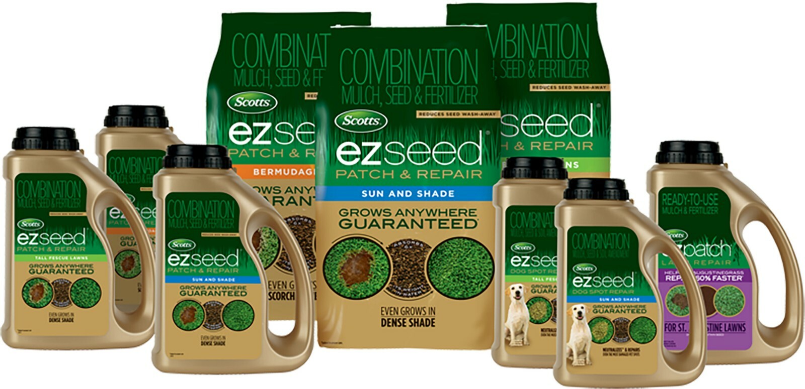 Scotts EZ Seed Patch & Repair Bermudagrass 20 lbs. Covers up to 445 sq. ft.