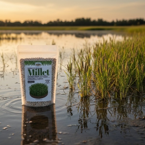 Old Cobblers Farm™ Wicked Tuff Turf Japanese Millet Grass Seed – For Soil Cover