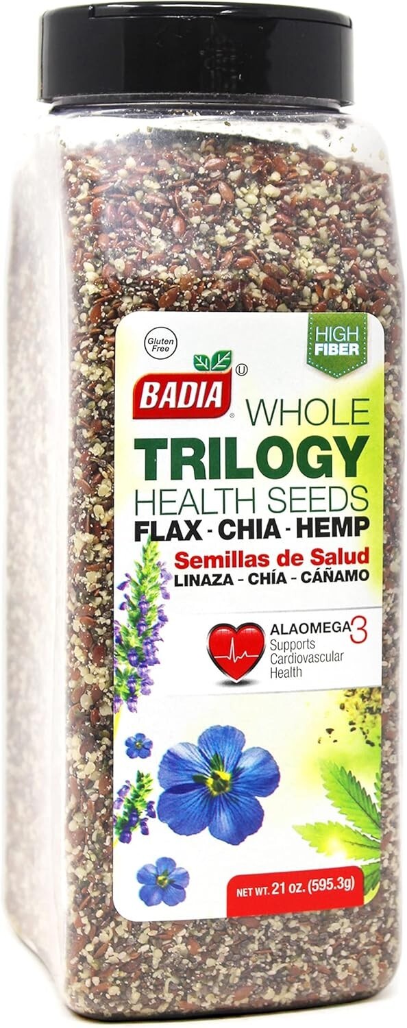 Trilogy Health Seeds, 21 Oz – Gluten-Free, Halal, & Packed with Nutrition