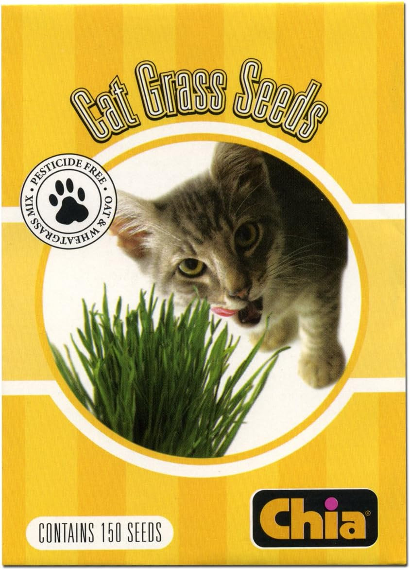 Cat Grass Seeds Refill, 150 Count (Pack of 6)