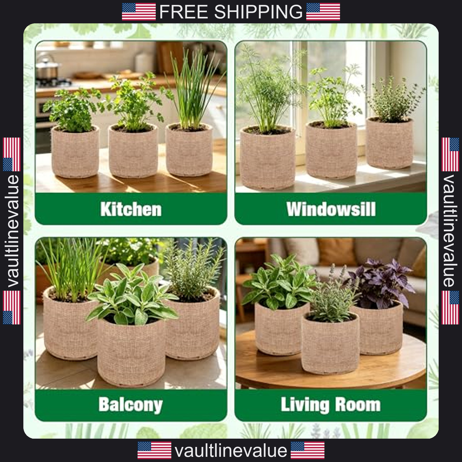12 herb garden kit indoor herbs seeds growing set gardening gift for women men