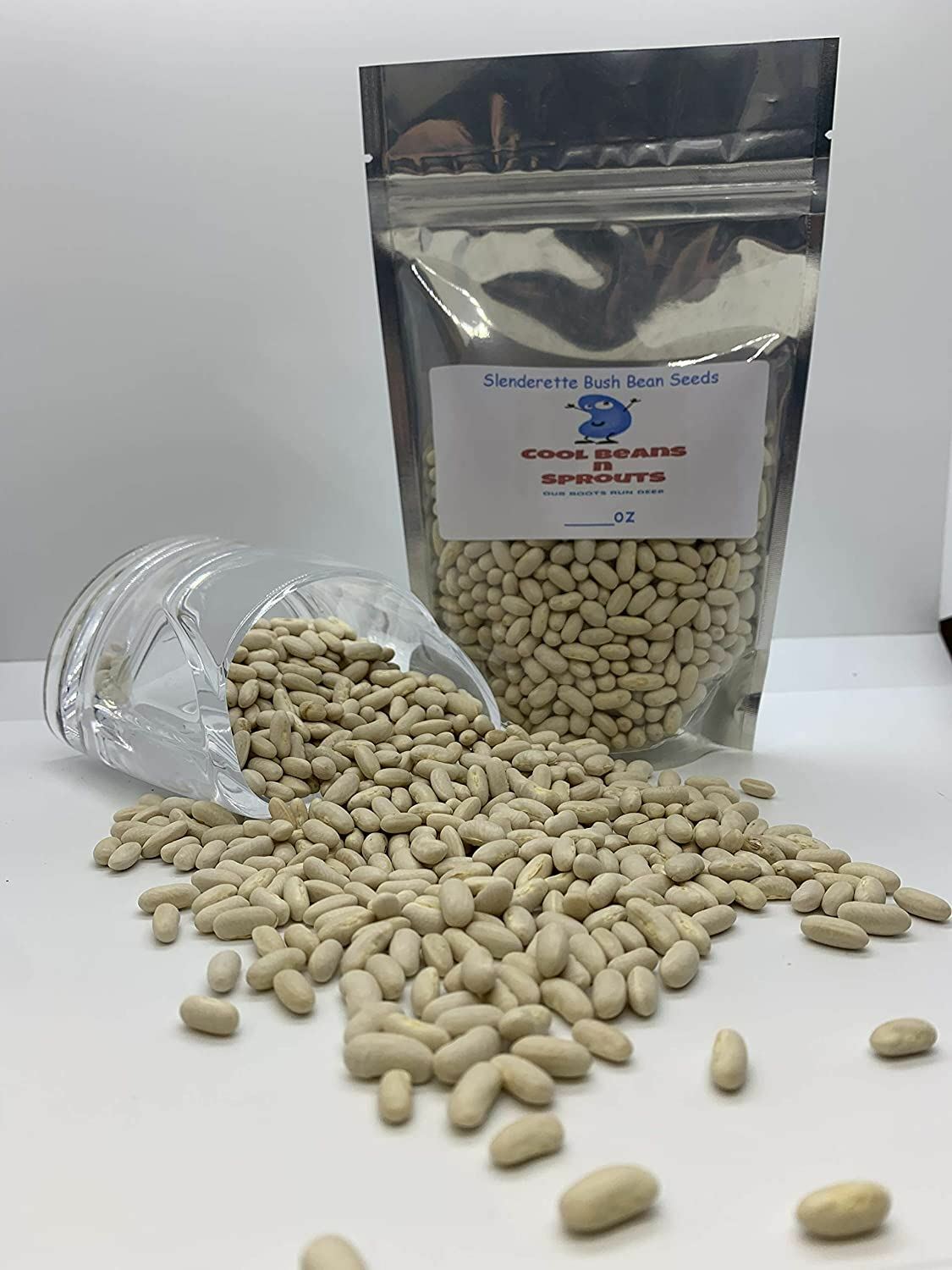 Bean Slenderette Bush Bean Seeds ,”COOL BEANS N SPROUTS” Brand. Home Gardening.