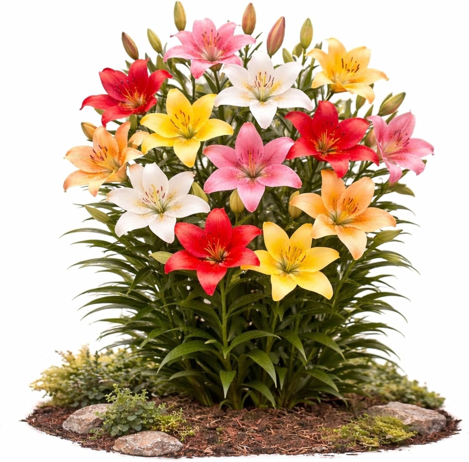 Gladiolus Flower Bulbs 30 Mix Colors Florist Bouquet Gladioli Sword Lily Plants