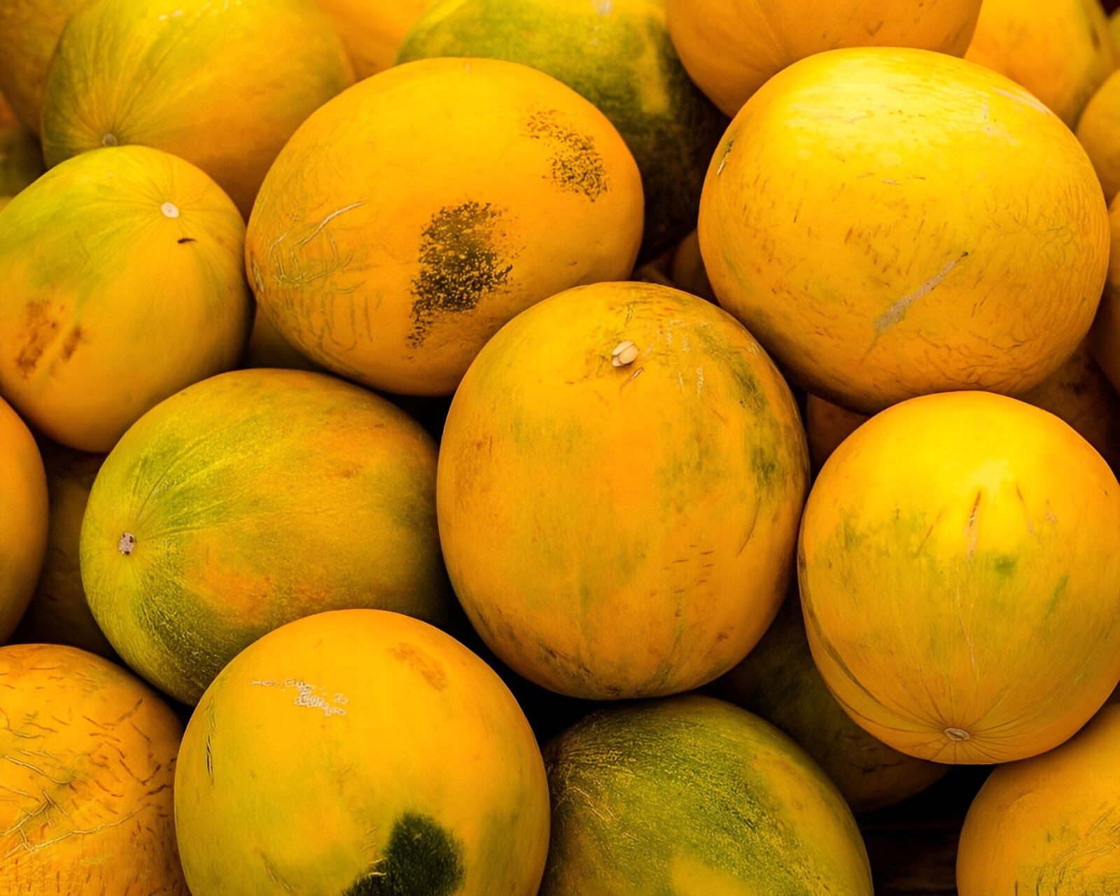 40 Heirloom Collective Farm Woman Melon Seeds Unique Early Honeydew Style Melon