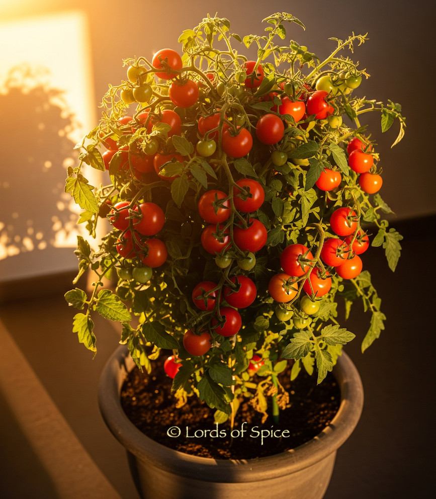 Container Tomato Seeds – COMPACT – Productive – Dwarf Tomato Seeds – USA