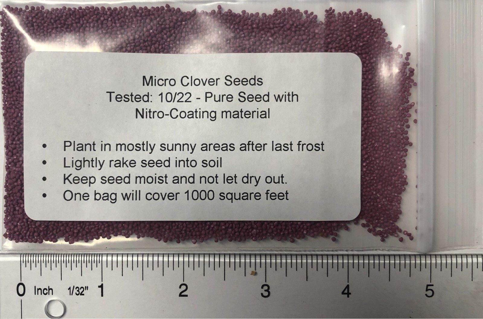 Micro clover seeds 5000-8000 pack of seeds