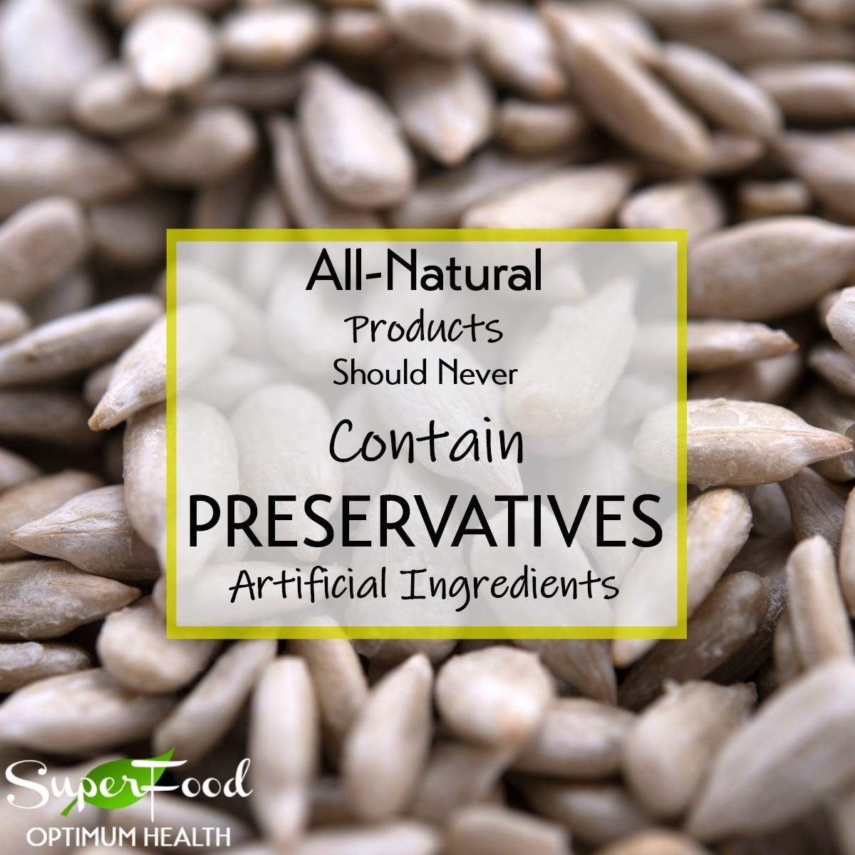 2 LB Pack of Dry Roasted Unsalted Sunflower Seeds – Allergen-Free Snack