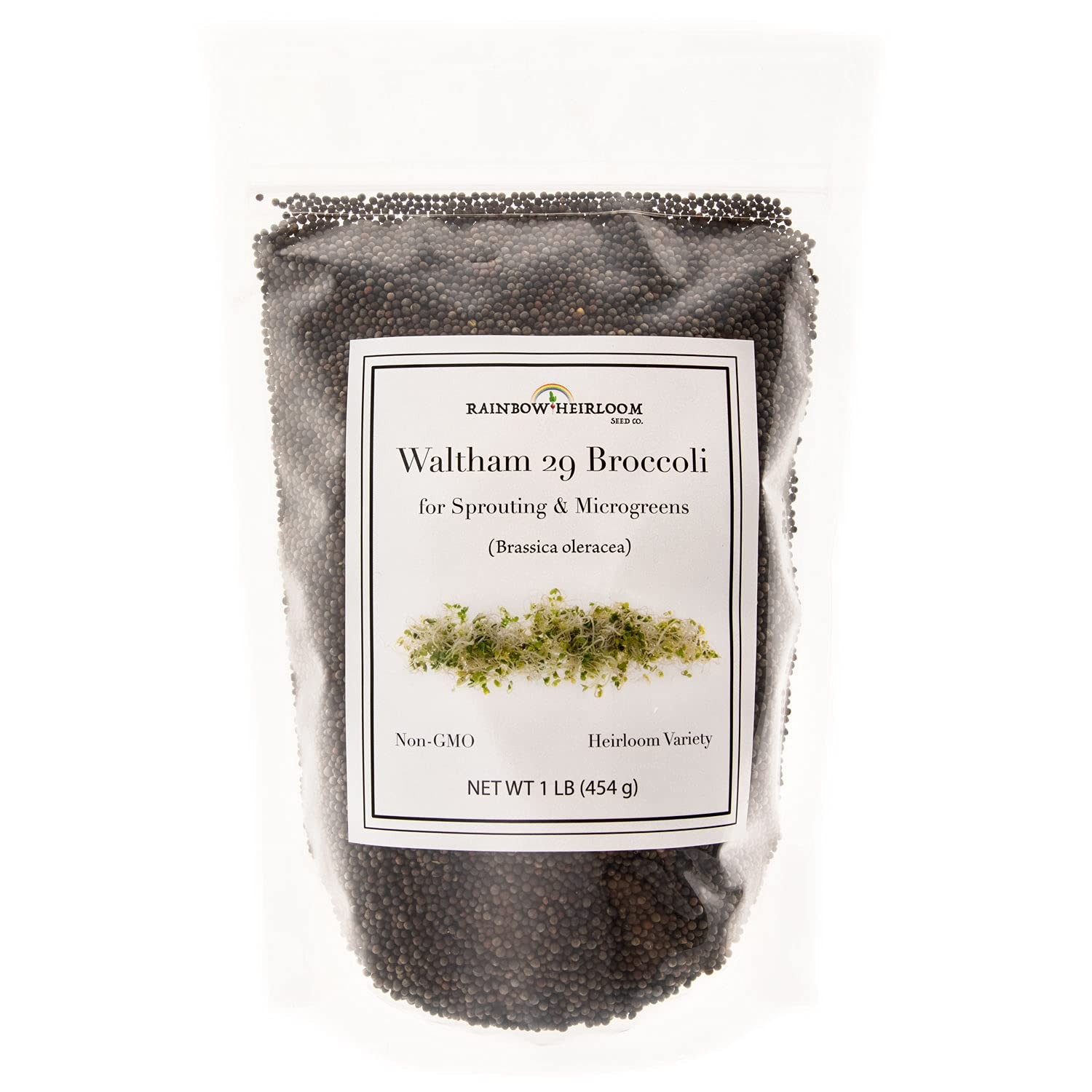 Broccoli Sprouting Microgreen Seeds Salad Edible Greens Sprout Gardening 1 LB…