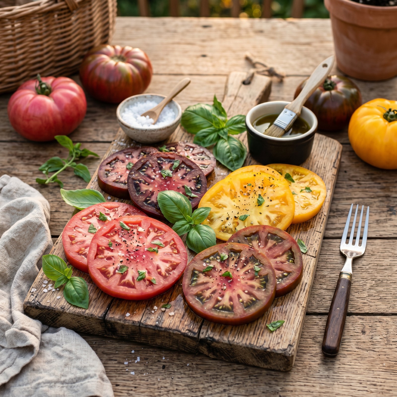 Premium Heirloom Tomato Collection 4 Packs Brandywine Ylw Black Prince 260 Seeds