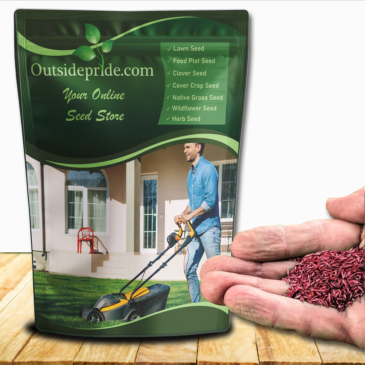 10 LBS – OptiGrowth Coated SPF-30 Hybrid Heat & Drought Tolerant Kentucky
