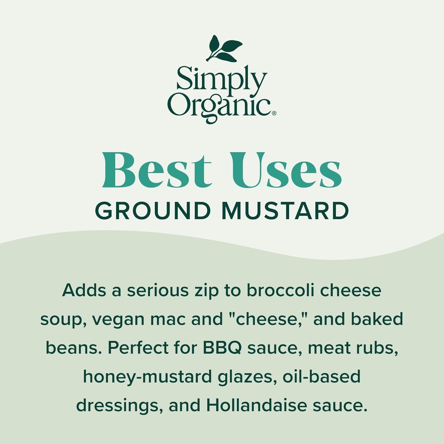 Organic Ground Mustard Seeds, 3.07 Oz | Robust Flavor for Culinary Creations