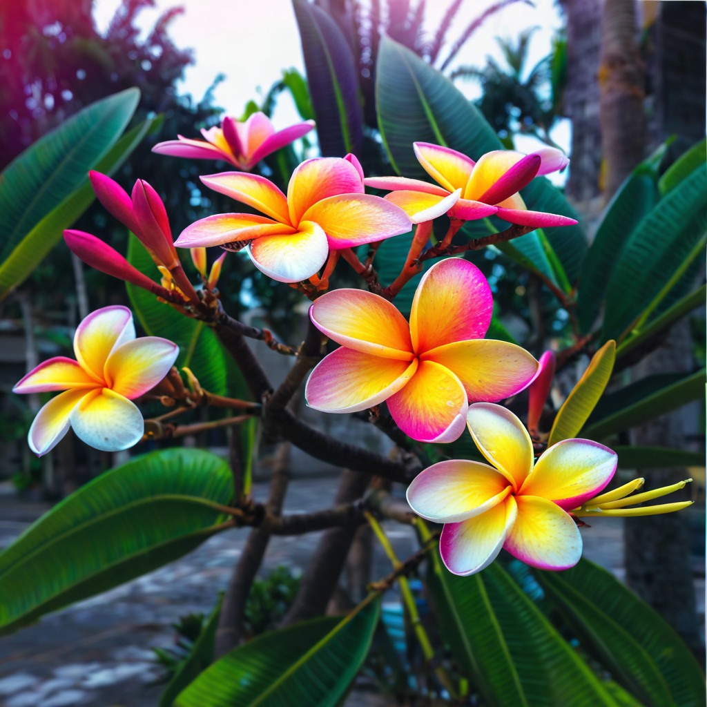 5 Plumeria Seeds Perennial Flowers Flower Frangipani “Yellow White Pink”