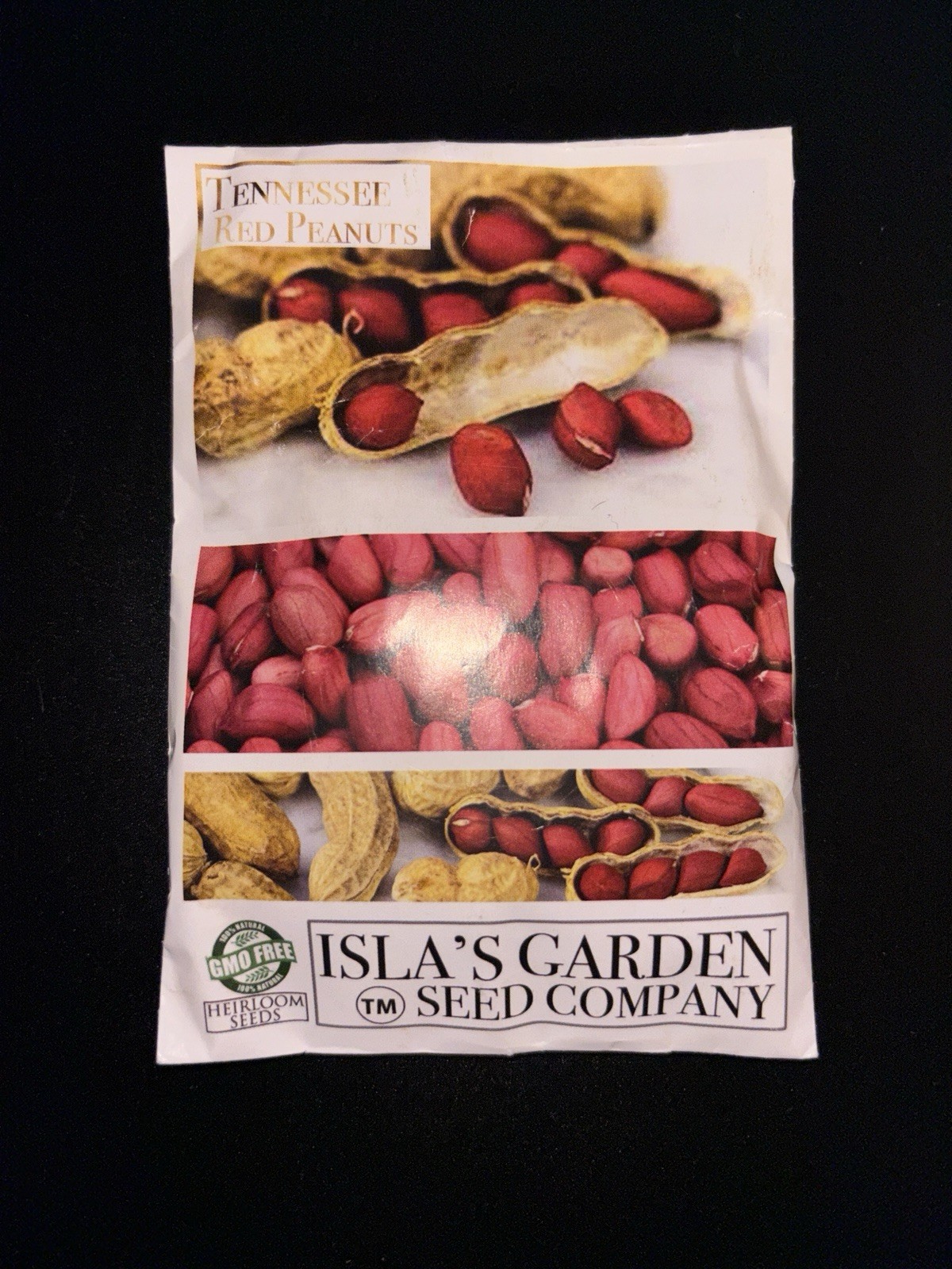 Isla’s Garden Seed Co. Tennessee Red Peanut Seeds Heirloom GMO Free Exp 12/2027