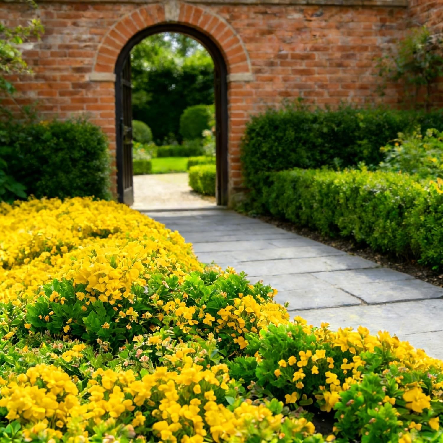 20000+ Bright Yellow Creeping Thyme Seeds Ground Cover-Low Maintenance Perenn