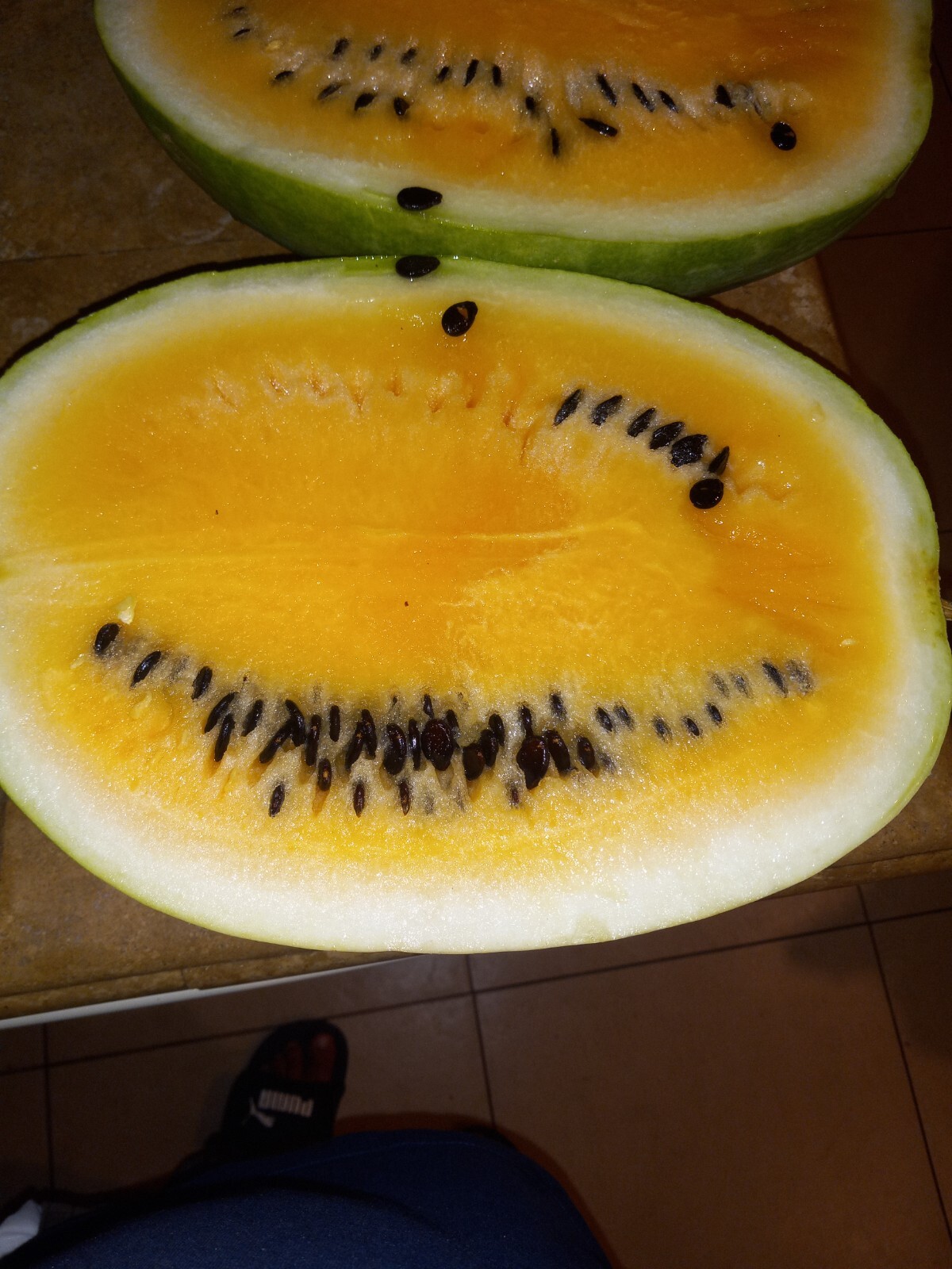 T’ Uwi ‘In ..15 Seeds Yellow Watermelon Native American Variety Heirloom