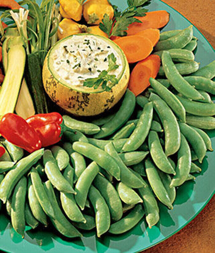 SCARBOROUGH SEEDS Peas, Super Sugar Snap, 25 Seeds Non-Gmo, Heirloom , USA