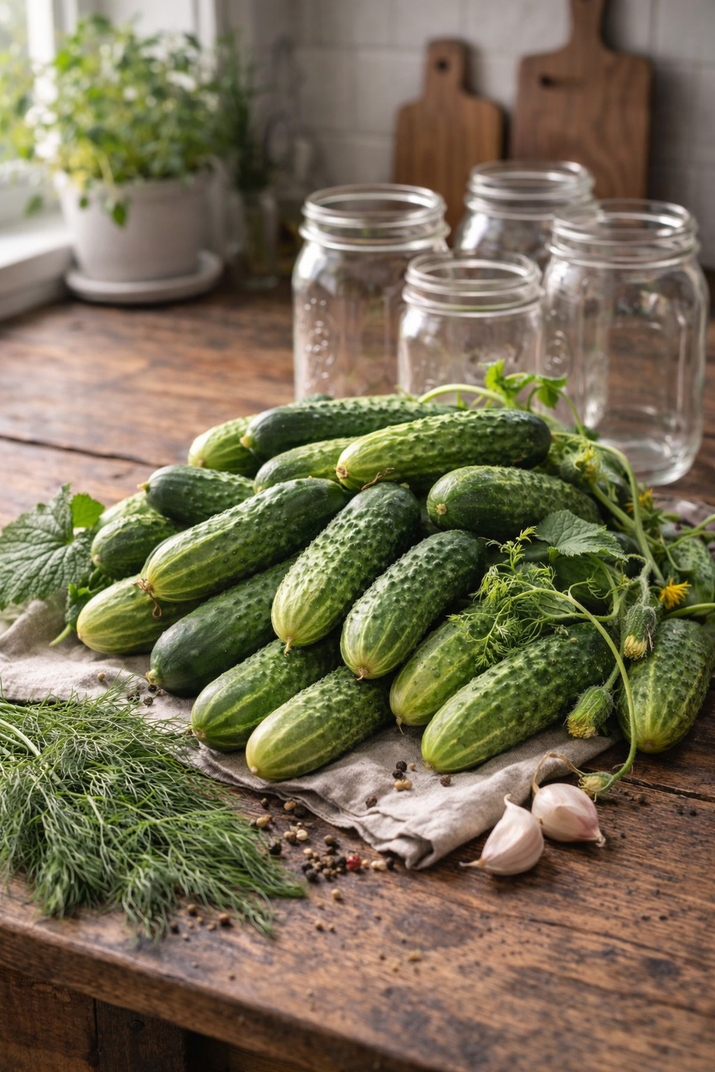 Wisconsin SMR Pickling – Cucumber Seeds | Crisp, Disease-Resistant 50 seeds