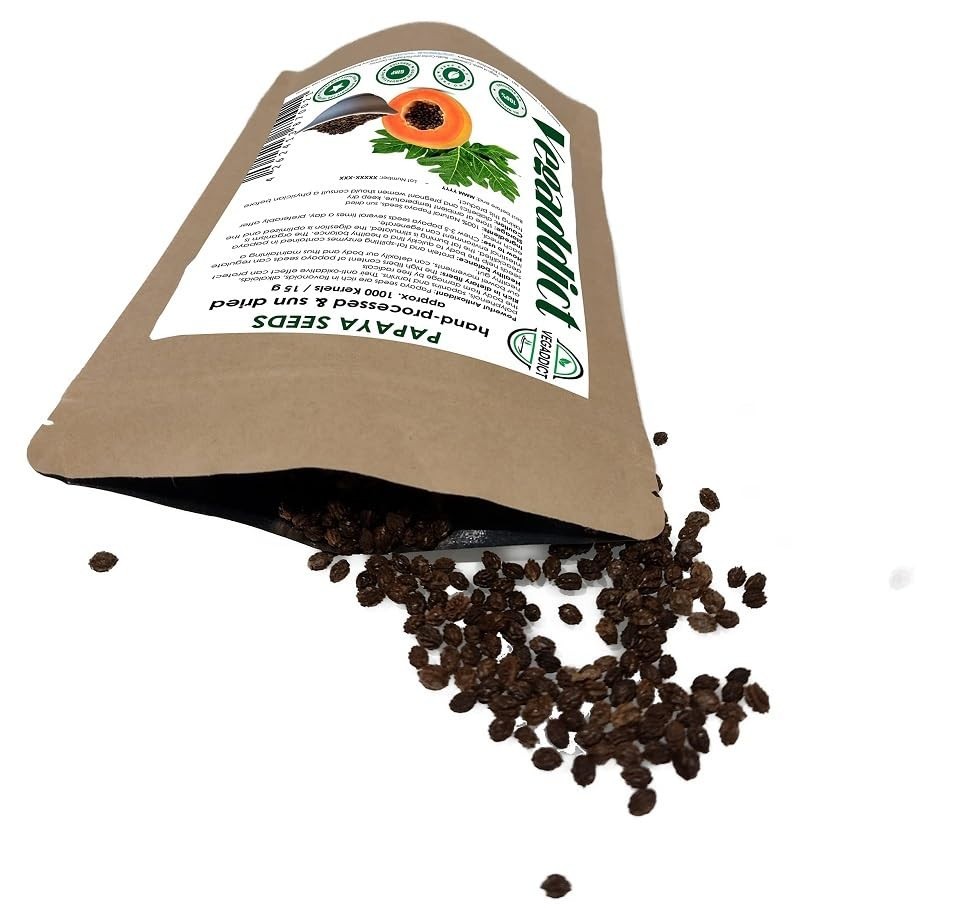 100% Natural Sun Dried Papaya Seeds | High Papaya Enzyme Papain Content | No …