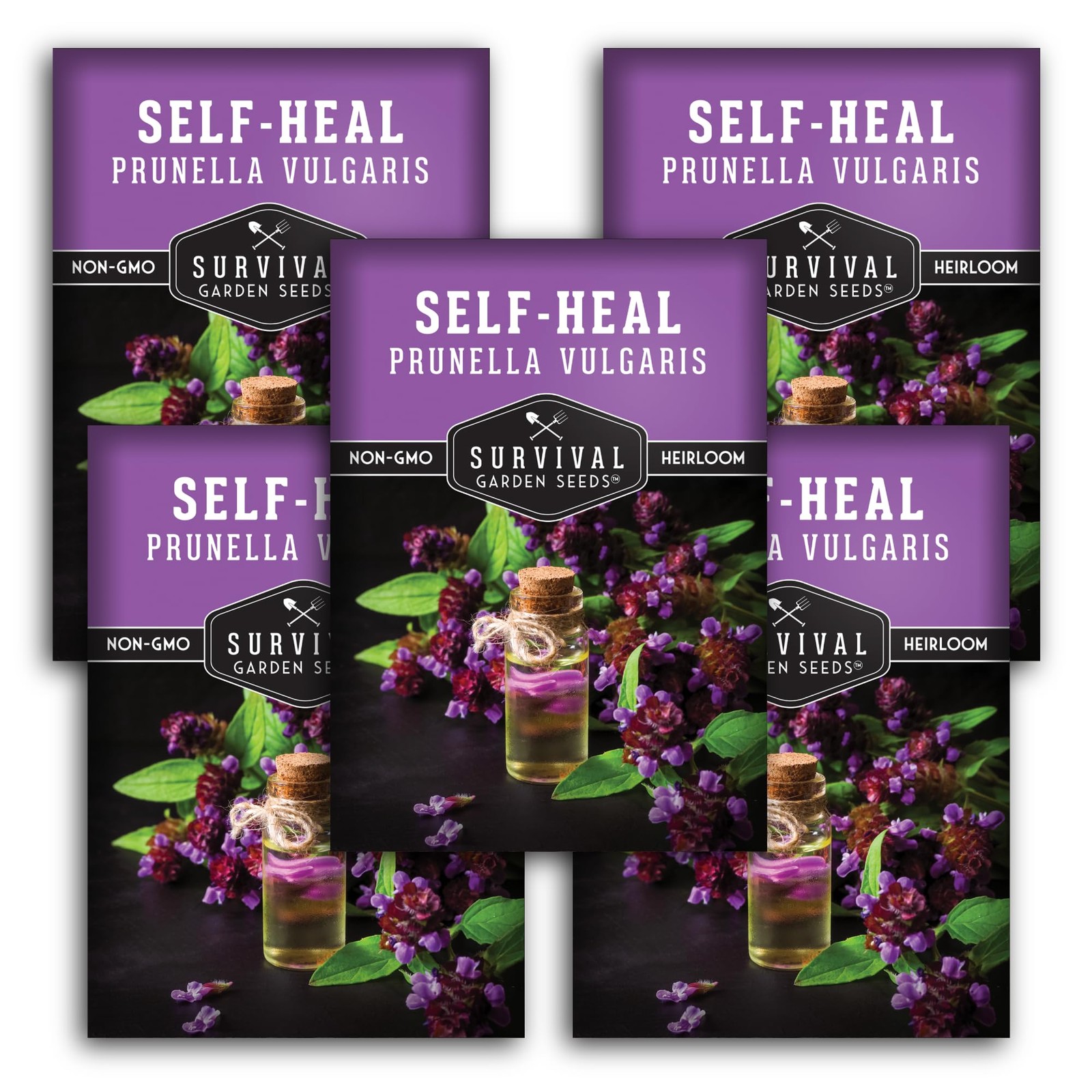 SelfHeal Seeds for Planting Hardy Perennial Ground Cover & Pollinator Herb