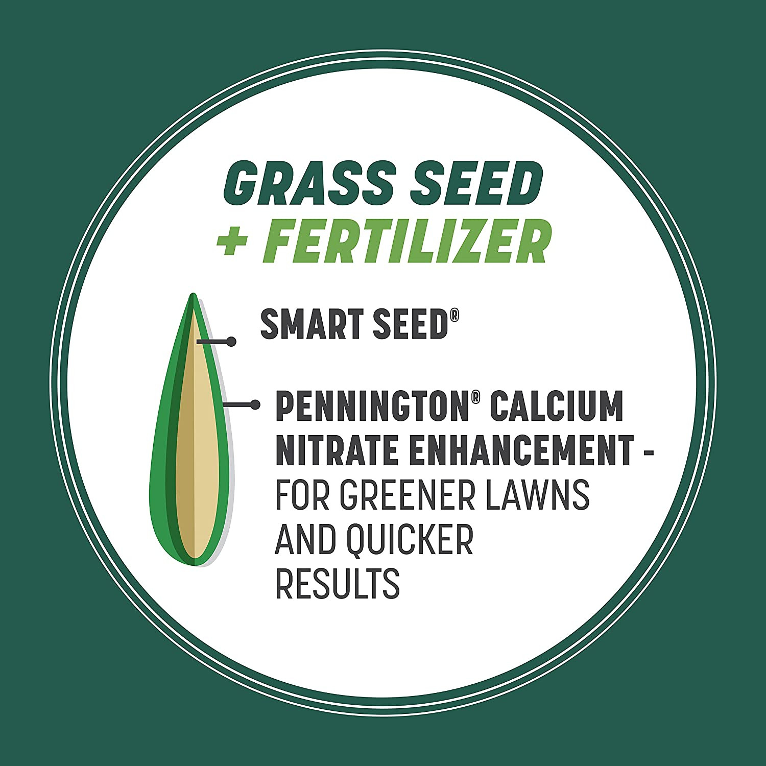 Pennington Smart Seed Southern Sun and Shade Grass Seed and Fertilizer Mix, 20