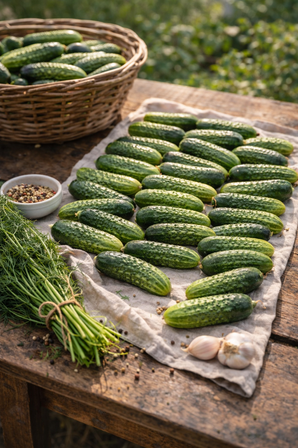 Wisconsin SMR Pickling – Cucumber Seeds | Crisp, Disease-Resistant 50 seeds
