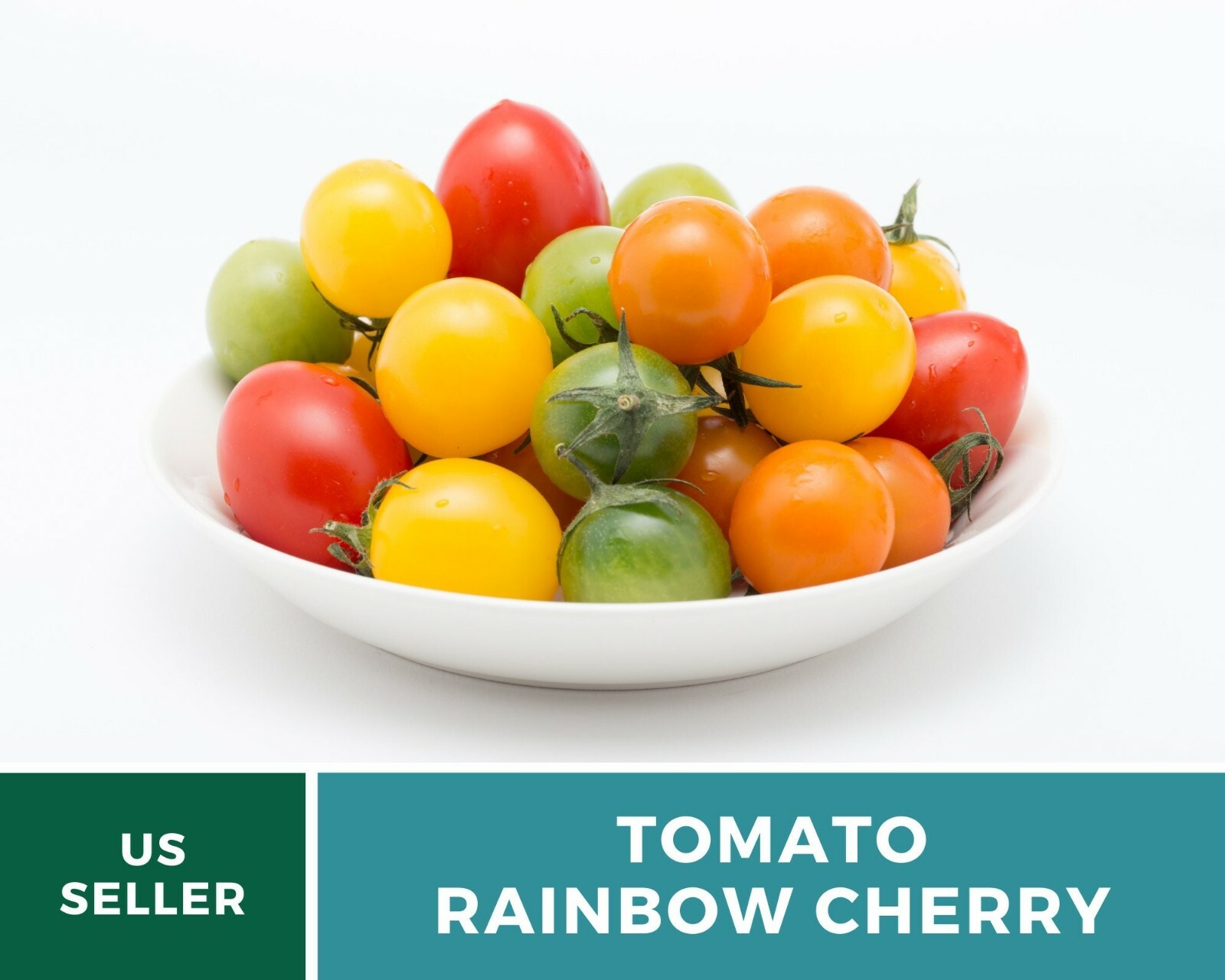 Tomato, Rainbow Cherry – Heirloom Seeds – Easy to Grow – GMO Free (Solanum lycop