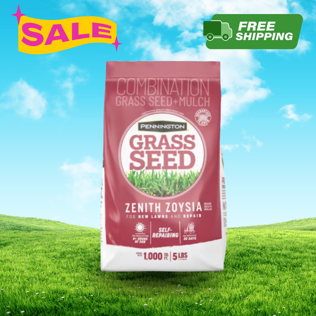 [FASH SALE] Pennington Zenith 5 lb Zoysia Grass Seed Lawn Seed Premium Quality