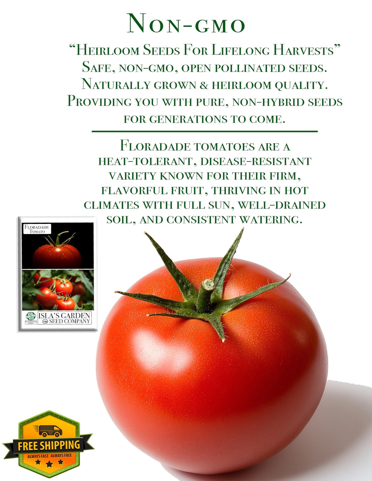 Isla’s Garden Seeds Tomato Seeds