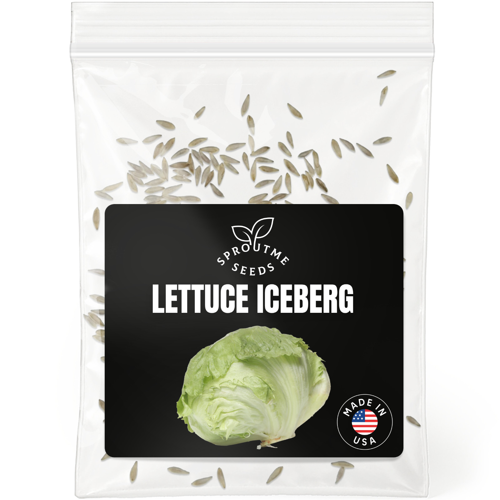 Iceberg Lettuce Seeds 500+, Heirloom Non-GMO, Crisp Cool Season Salad