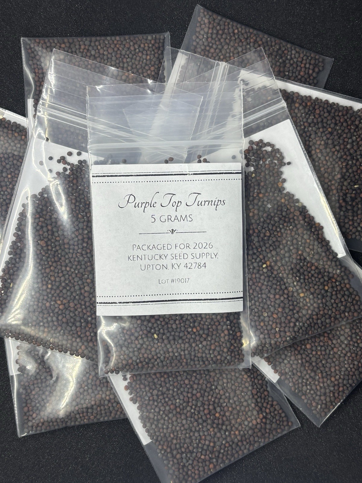 Purple Top Turnip Seeds-50 Grams