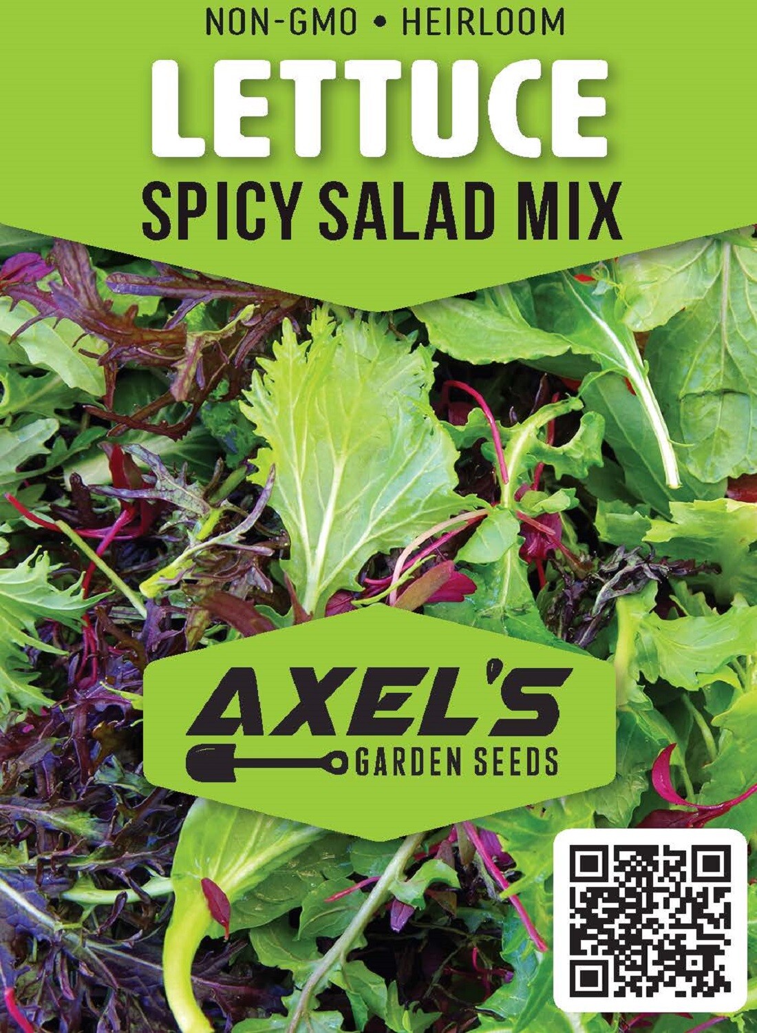 Spicy Salad Lettuce Mix Seeds – Heirloom Non-GMO High Germination -Fast Shipping