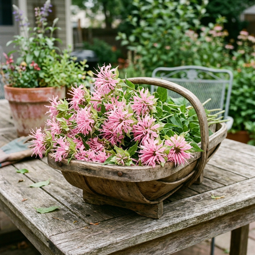 100 Bright Pink Bee Balm Monarda Seeds for Planting – Premium Heirloom Seed