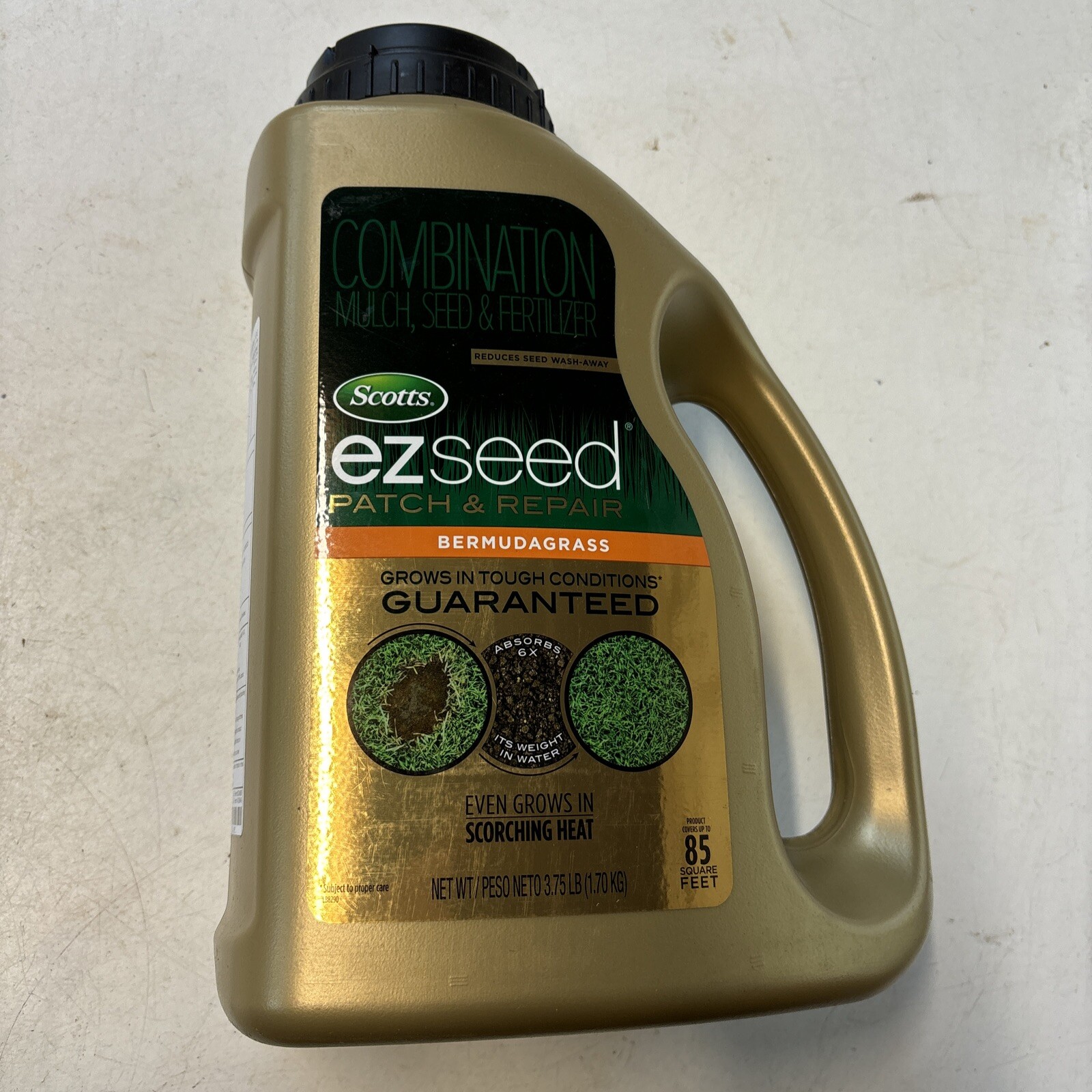 Scotts Ezseed Patch & Repair Bermuda grass Mulch Seed & fertilizer 3.75 Lb