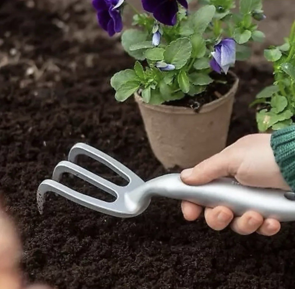 Spade to Fork 2pc Forever Garden Tool Set Hand Trowel & Cultivator New In Box
