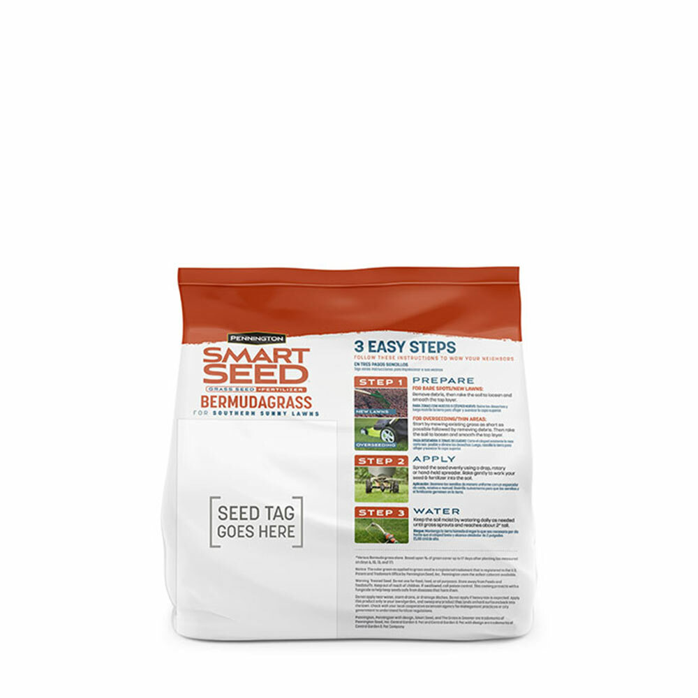 (3) bags Pennington 1.75 lb Bermudagrass Smart Grass Seed plus Fertilizer Mix