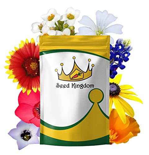 Wildflower Mix Annual 21 Varieties Non GMO Flower Aprox. 35,000 Seeds (1 Oz)