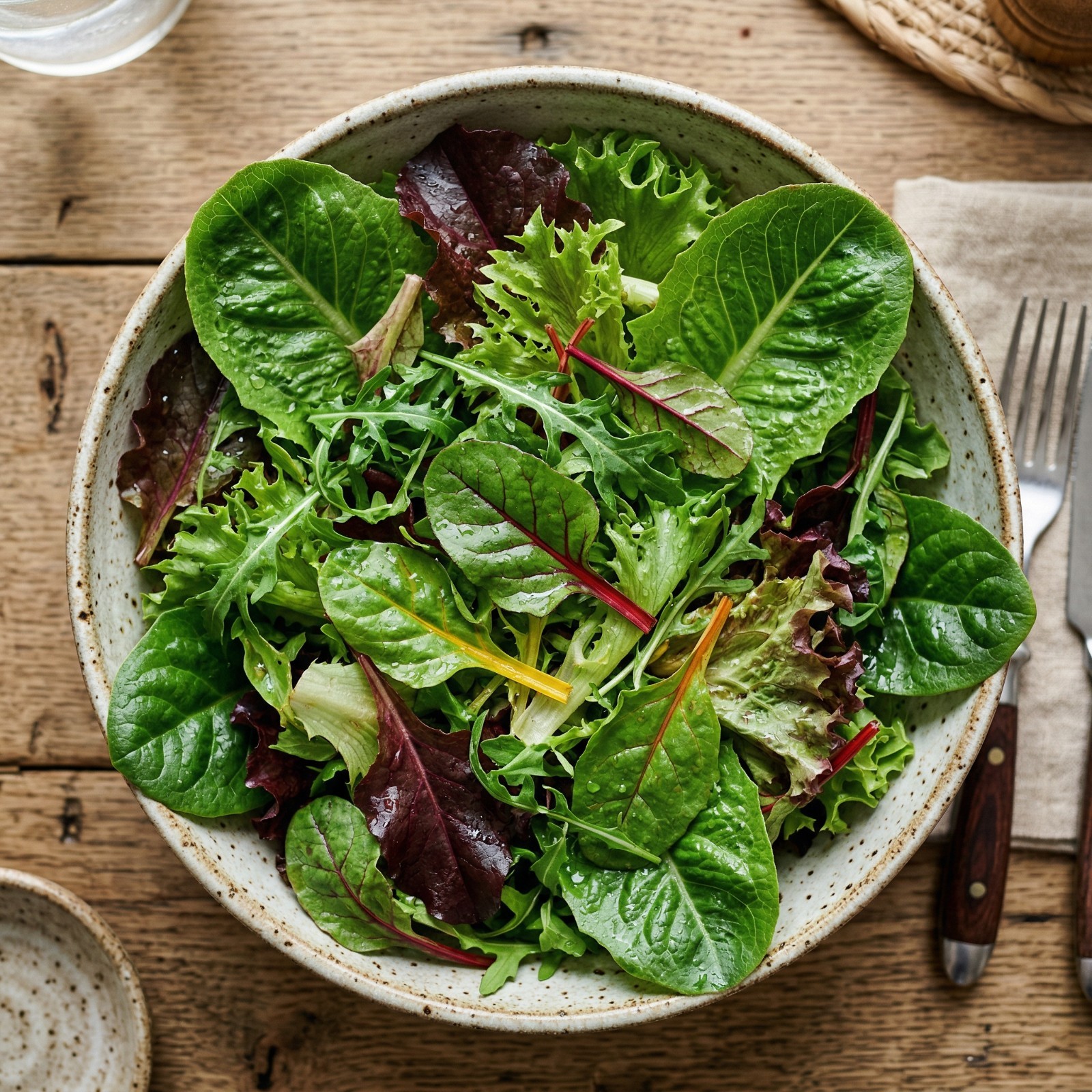 CHAOS SUMMER SURVIVAL SALAD MIX Seeds Heat Tolerant Greens Non-GMO 1500 Seeds!