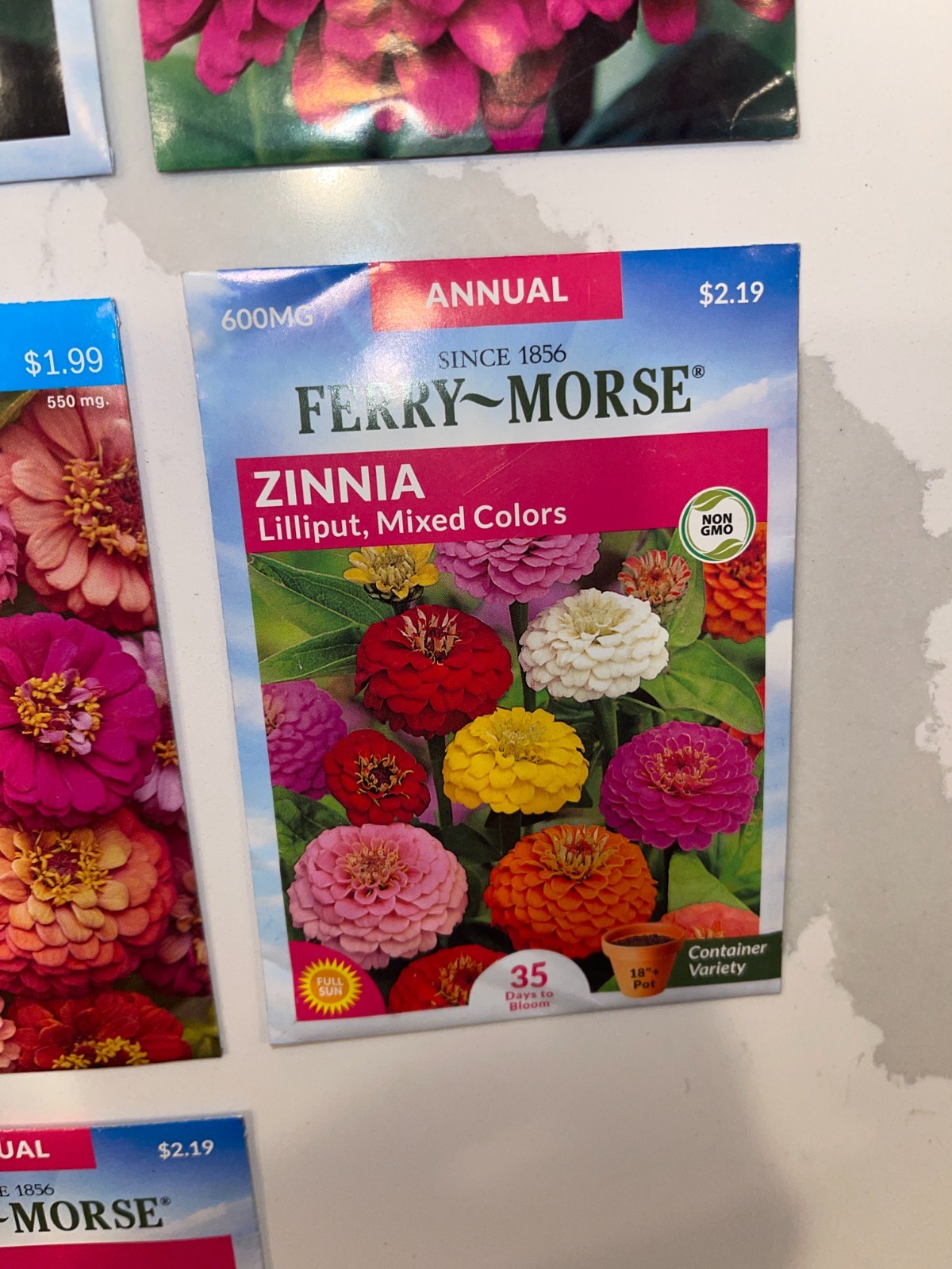 10 PACK BUNDLE LOT ZINNIA SEEDS