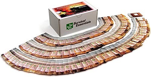 Heirloom Seed Vault – 100 Varieties, 17,500+ Non-GMO Vegetable, Fruit & Herb See
