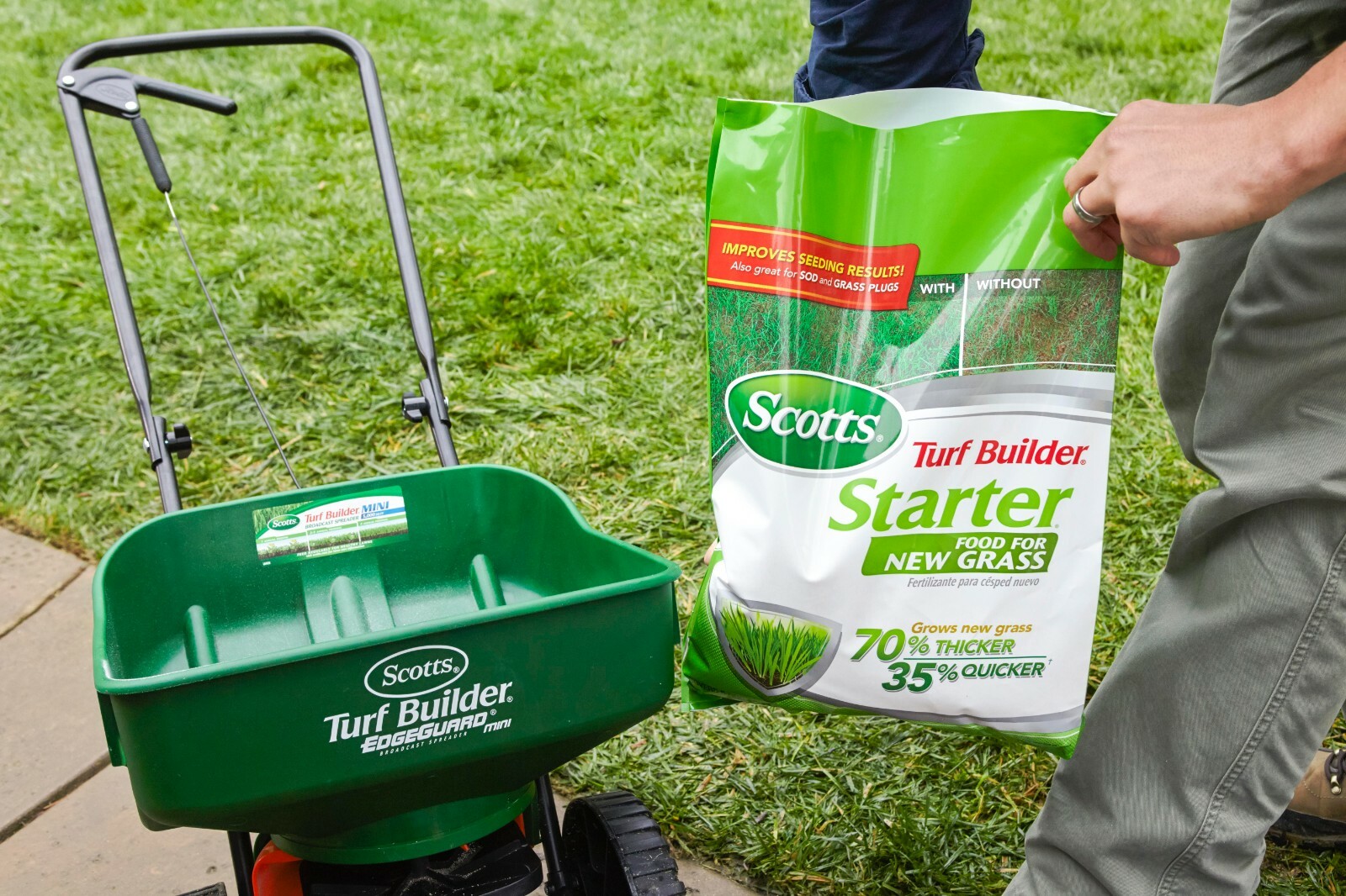 Scotts Turf Builder Starter Food for New Grass 3 lbs.
