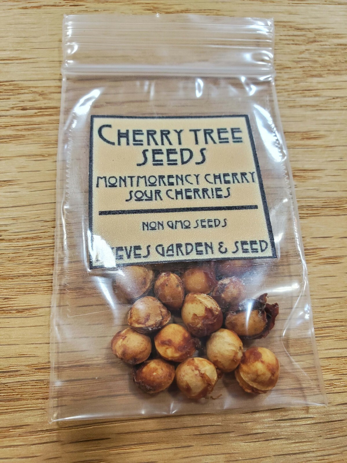 Cherry Tree Seeds |Montmorency Sour Cherry NON-GMO | Missouri Orchard | 15 seeds