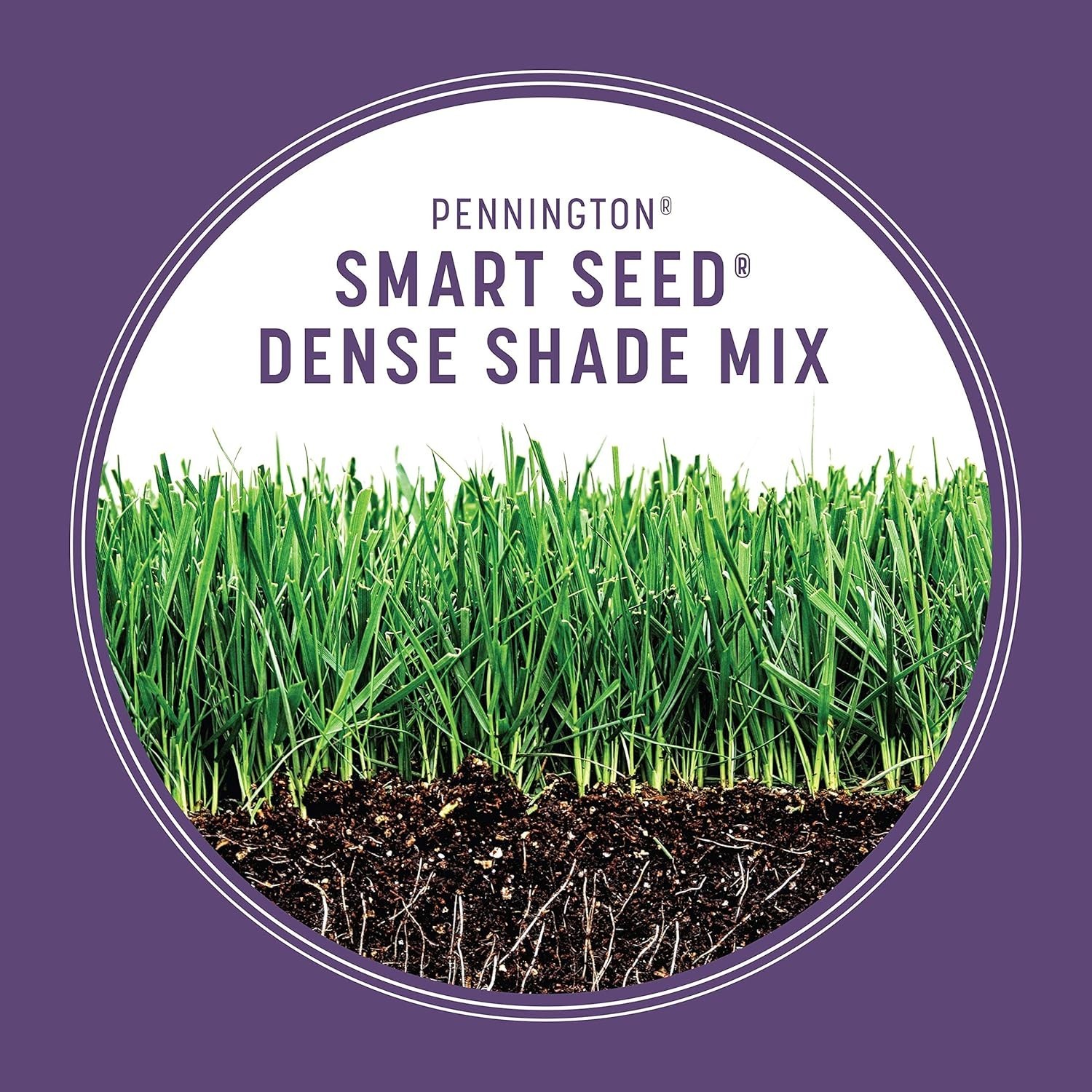 Smart Seed Dense Shade Grass Mix 7 lb – Thrives in Low Light for Green Lawns