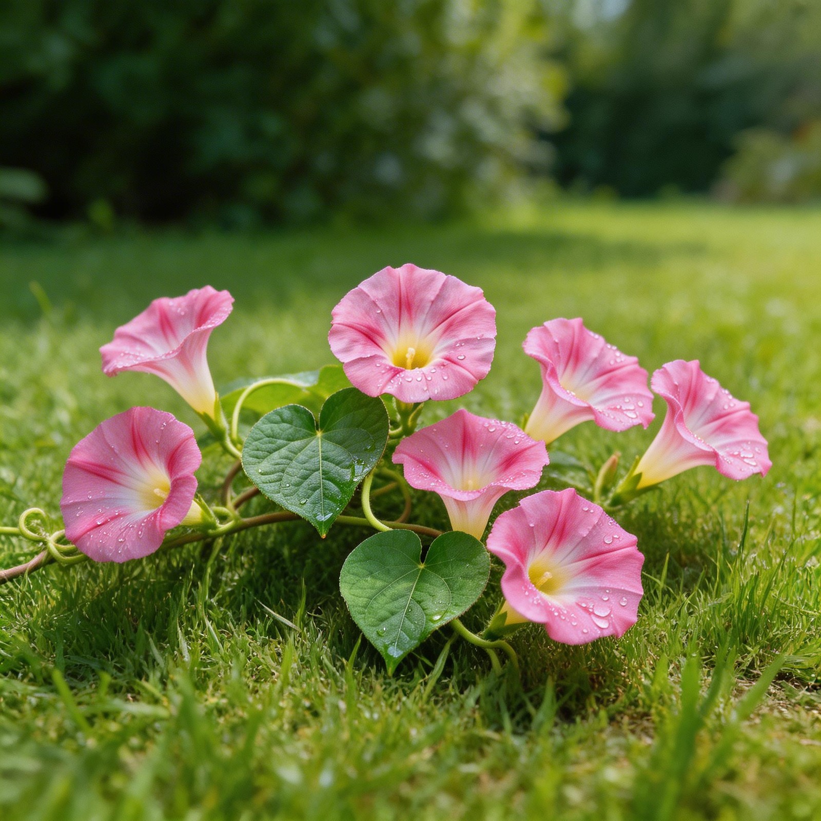 Morning Glory Seeds 100 Pieces Climbing Flower Vine Seeds for Home Landscape Use