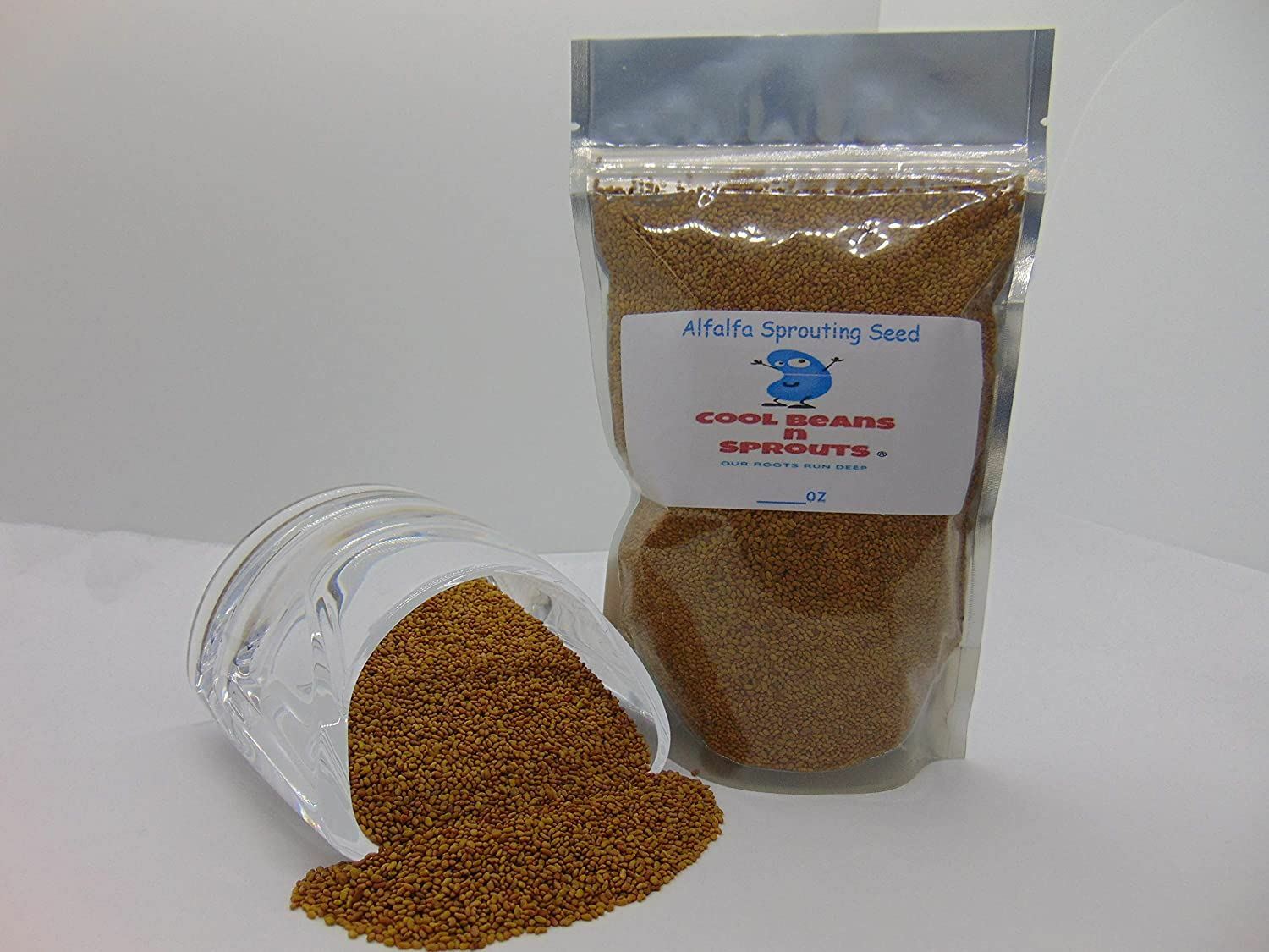 Alfalfa Microgreen Seeds-“COOL BEANS n SPROUTS” Brand – Home Gardening.