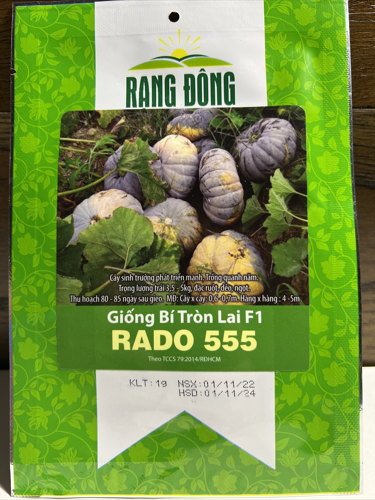 1 Gram Giống Bí Tròn Lai F1 Hat Giong Bi Viet Nam Vietnamese Pumpkin Seeds