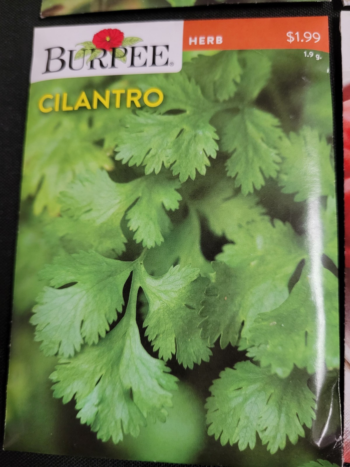 Burpee Heirloom Vegetables and Herb 4 Seed Pack Assortment (2026 Season) New