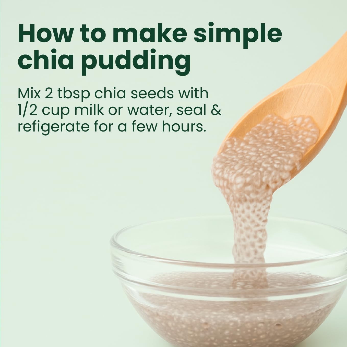 10 oz , Non-GMO Chia Seeds – Fiber-Rich Superfood for Smoothies & Baking