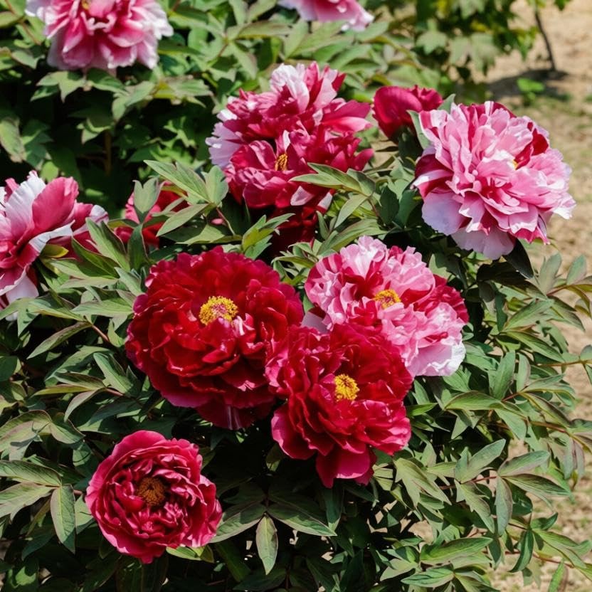 98 Mixed Peony Seeds for Planting – Colorful Perennial Flower Seeds, Heirloom…