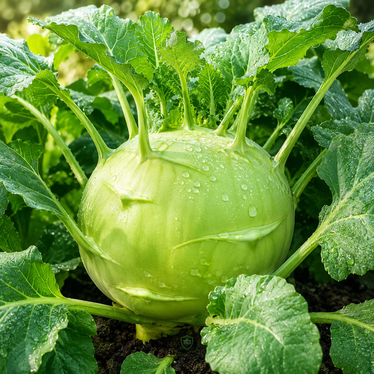 1000 CABBAGE KOHLRABI SEEDS SPRING MICROGREENS VEGETABLE NON-GMO SALADS HEIRLOOM